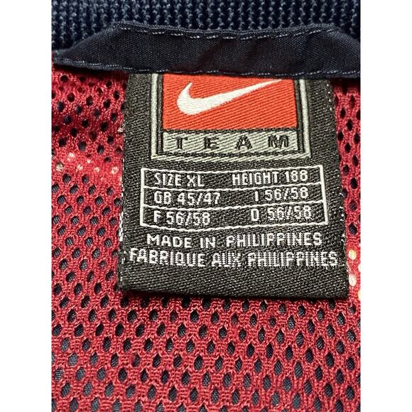 Vintage Barcelona Spain Training Top Jacket Raincoat Coat 1990's Nike Size XL - Picture 4 of 8